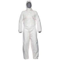 ProShield Korttidsdress – Flammehemmende, Partikkelbeskyttelse (Hvit, 1 Stykk, Størrelser M–3XL), SSK-644