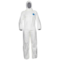 Tyvek Korttidsdress – Utmerket partikkelbeskyttelse (557000037, Hvit, 1 Stykk, størrelse-S)