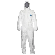 Tyvek Korttidsdress – Utmerket Partikkelbeskyttelse (Hvit, 100 Stykk, Størrelse S–3XL), SSK-575