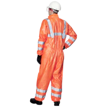 Tyvek Korttidsdress – Høy Synlighet (Oransje), SSK-973