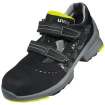 Uvex Vernesandal – Krom- og metallfri, ESD-godkjent (616086526, Svart, 1 PAR, størrelse-35)