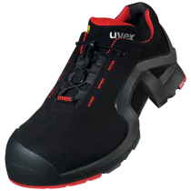 Uvex Vernesko – ESD-godkjent, metallfri, Svart, 1 Par (Størrelser: 36, 37, 40, 41, 45, 46, 47, 48), SSK-315