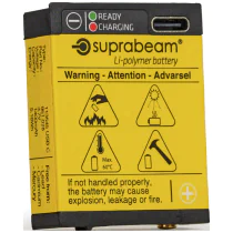 Suprabeam Batteri – Oppladbart, Høy Kapasitet, SSK-558