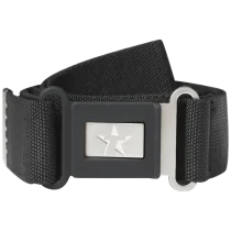 Texstar Stretchbelte – Komfortabelt, Svart, 1 Stykk, SSK-713