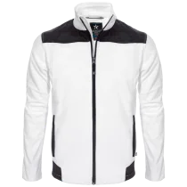 Texstar Fleecejakke – Vind- og vannavvisende (Hvit, Rød, Marineblå, Svart; S–3XL), SSK-539