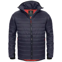 Texstar Vinterjakke – Vindtett (2XS–3XL; Marineblå/Mørk grå/Svart), SSK-127