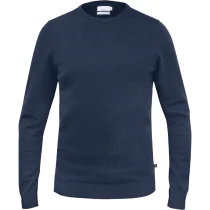 Texstar Strikkegenser – 100 % Pima-bomull (Marineblå/Grå/Svart, Størrelser S–5XL), SSK-632