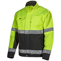L.Brador Vinterjakke – Varmforet, vannavstøtende – Gul/Oransje, XS-5XL, SSK-197
