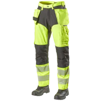 L.Brador Arbeidsbukse – Hi-Vis, Slitesterk (Gul/Svart & Oransje), SSK-811
