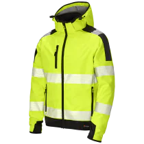 L.Brador Softshelljakke – Vindtett, vannavvisende (800053572, Gul/Svart, 1 Stykk, størrelse-xS)