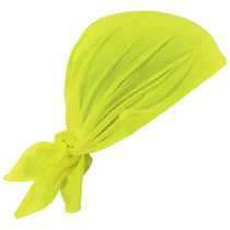 Ergodyne Bandana Kjøling – Avansert Kjøleprosess (1 Stykk, Lime/Svart), SSK-724