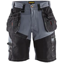 Blåkläder Shorts – Slitesterk, Praktisk Design ( 811405232, Grå/Svart, 1 Stykk, størrelse-C44 )