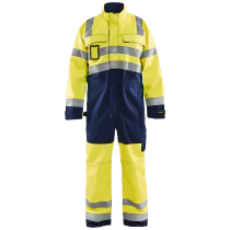 Blåkläder Heldress – Høy Synlighet, Komfortabel ( 811437508, Gul/Marine, 1 Stykk, størrelse-C46 )