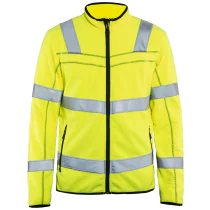 Blåkläder Fleecejakke – Høy Synlighet, Varm ( 811501733, Gul, 1 Stykk, størrelse-XS )