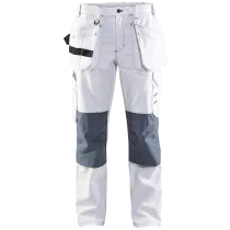 Blåkläder Bukse – Damesnitt, Høy Slitestyrke ( 811501931, Hvit/Grå, Dame, 1 Stykk, størrelse- C40)