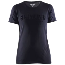 Blåkläder T-skjorte – Komfortabel Damepassform ( 811511919, Marine, Dame, 1 Stykk, størrelse- XXL)