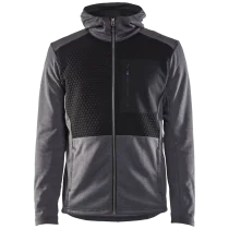 Blåkläder Hettegenser – Komfortabel og Praktisk ( 811512151, Svart/Grå Melange, 1 Stykk, størrelse-XS )