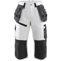 Blåkläder Piratbukser – Høy Slitestyrke, Komfortabel ( 811512655, Hvit/Grå, 1 Stykk, størrelse-42 )