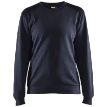 Blåkläder Sweatshirt – Komfortabel og Praktisk ( 811513413, Marine/Svart, Dame, 1 Stykk, størrelse- XS)