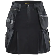 Blåkläder Håndverkerskjørt – Komfortabelt og Slitesterkt ( 811513710, Marine/Svart, Dame, 1 Stykk, størrelse- 32)