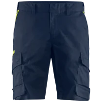 Blåkläder Shorts – Komfortabel og Slitesterk ( 811520064, Marine/Gul, 1 Stykk, størrelse-44 )