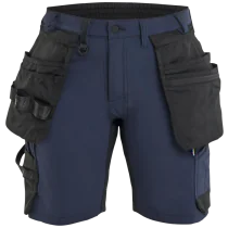 Blåkläder Shorts – Komfortabel og Slitesterk ( 811521635, Marine/Svart, Dame, 1 Stykk, størrelse- 32)