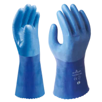 Showa Temres PU Hansker – Vanntett, Pustende (Blå, Størrelser 7-11), 1 Par, SSS-1158