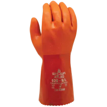 Showa 620 Hansker – Høy Slitestyrke, Kjemikalie- og Vannavstøtende, 1 Par, SSS-620