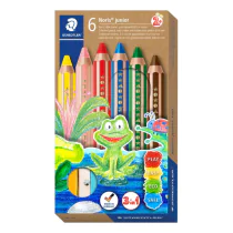 STAEDTLER Noris Junior Jumbo Fargeblyanter (Assorterte pakkestørrelser), SDC-462