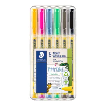 STAEDTLER Fineliner Noris 0,6 mm Skrivepenn Sett, SDC-483