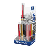 STAEDTLER Triplus Medium Kulepenner - Assorterte Farger, SDC-519