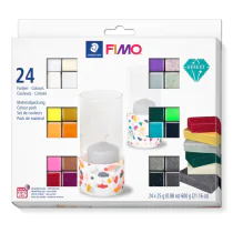 Staedtler FIMO SOFT Effekt Modellervoks Assortiment, SDC-542