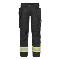 Tranemo Avansert Damebukse – Høy Komfort, Stretch (19564095-36 TALL, Svart/gul, 1 Stykk, størrelse-36 TALL)