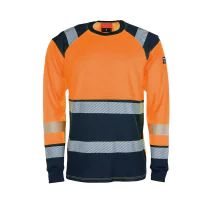 Tranemo T-skjorte Lang Erme – Myk, Synlig, PFAS-fri,  1 Stykk, STN-437211