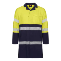 Tranemo Frakk – Flammehemmende, Vannavstøtende (Gul/marineblå, Størrelser XS-4XL),  1 Stykk, STN-506591