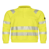 Tranemo Collegegenser – Flammehemmende, PFAS-fri (50888955-XS, Gul, 1 Stykk, størrelse-XS)