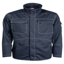 Tranemo Cantex WS Jakke – Flammehemmende, PFAS-fri (54318803-XS, Marineblå, 1 Stykk, størrelse-XS)