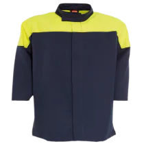 Tranemo Magma Frakk – Flammehemmende Beskyttelse (56328794-XS, Gul/marineblå, 1 Stykk, størrelse-XS)