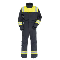 Tranemo Kjeledress – Lett, Flammehemmende (Gul/marineblå, Størrelser XS-4XL),  1 Stykk, STN-601181