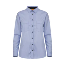 Tranemo Dameskjorte Stretch – Flammehemmende, Komfortabel (Lyseblå, Størrelser S-XXL),  1 Stykk, STN-635891