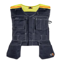 Tranemo Håndverk Vest – Flammehemmende, PFAS-fri (67618800-XS, Flerfarget, 1 Stykk, størrelse-XS)