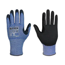 Nitrex Arbeidshansker – Høy Kuttsikring og God Grip, 10 Par, SUG-241NFX-XX