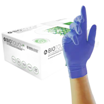 Unigloves BioTouch Biologisk Nedbrytbare Nitrile Hansker, 1000 Stykk, SUG-GM008X-9X