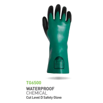 Traffi Cut D Nitrile Hansker – Kjemikaliebeskyttelse (Størrelser 6-11), 10 Par, STR-TG6500