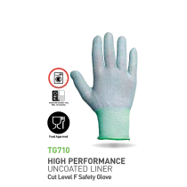 Traffi Cut F Hansker – Høy Kuttbeskyttelse, God Dexteritet, 5 Par, STR-TG-710-715