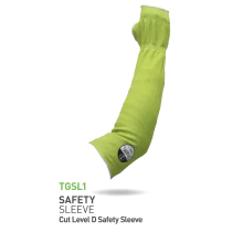 Traffi Cut D 18" Erme – Lettvekts Kuttbeskyttelse(TGSL1, Grønn, 5 Par)