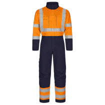 Tranemo Kjeledress – Synbarhet, Lett Stretch (43104493-XS, Oransje/marine, 1 Stykk, størrelse-XS)