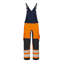 Tranemo Selebukse med Stretch – Høy Synlighet, Komfortabel Passform (43404493-C44, Oransje/marine, 1 Stykk, størrelse-C44)