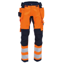 Tranemo Damebukse Håndverk – Optimal Passform, Høy Komfort (43594493-34, Oransje/marine, 1 Stykk, størrelse-34)