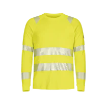 Tranemo Langermet T-skjorte – Flammehemmende, Komfortabel (Gul, Størrelser XS-4XL),  1 Stykk, STN-508486